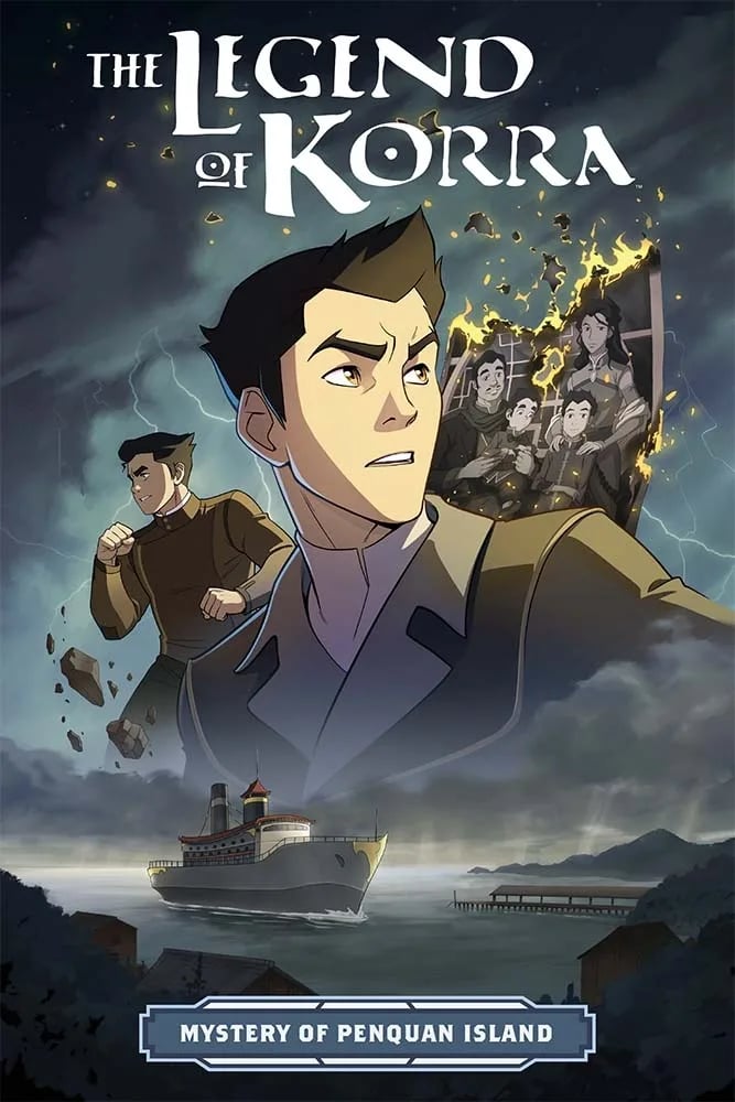 Cover for "Mystery of Penquan Island"